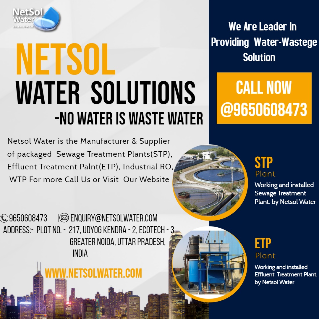 Wastewater and water treatment plant manufacturer