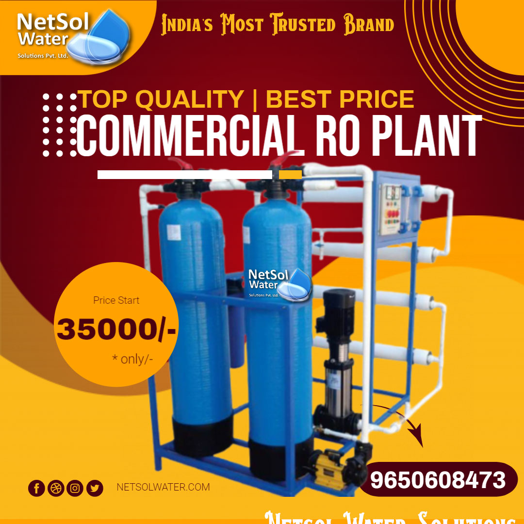 Commercial RO Plant Manufacturers in Bangalore