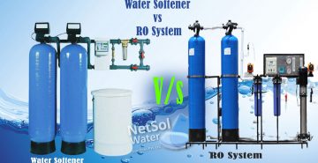 What is difference between softener plant and ro plant