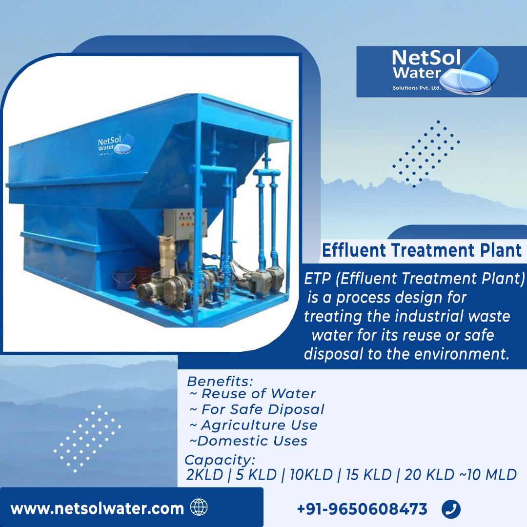 Effluent Treatment Plant Manufacturer