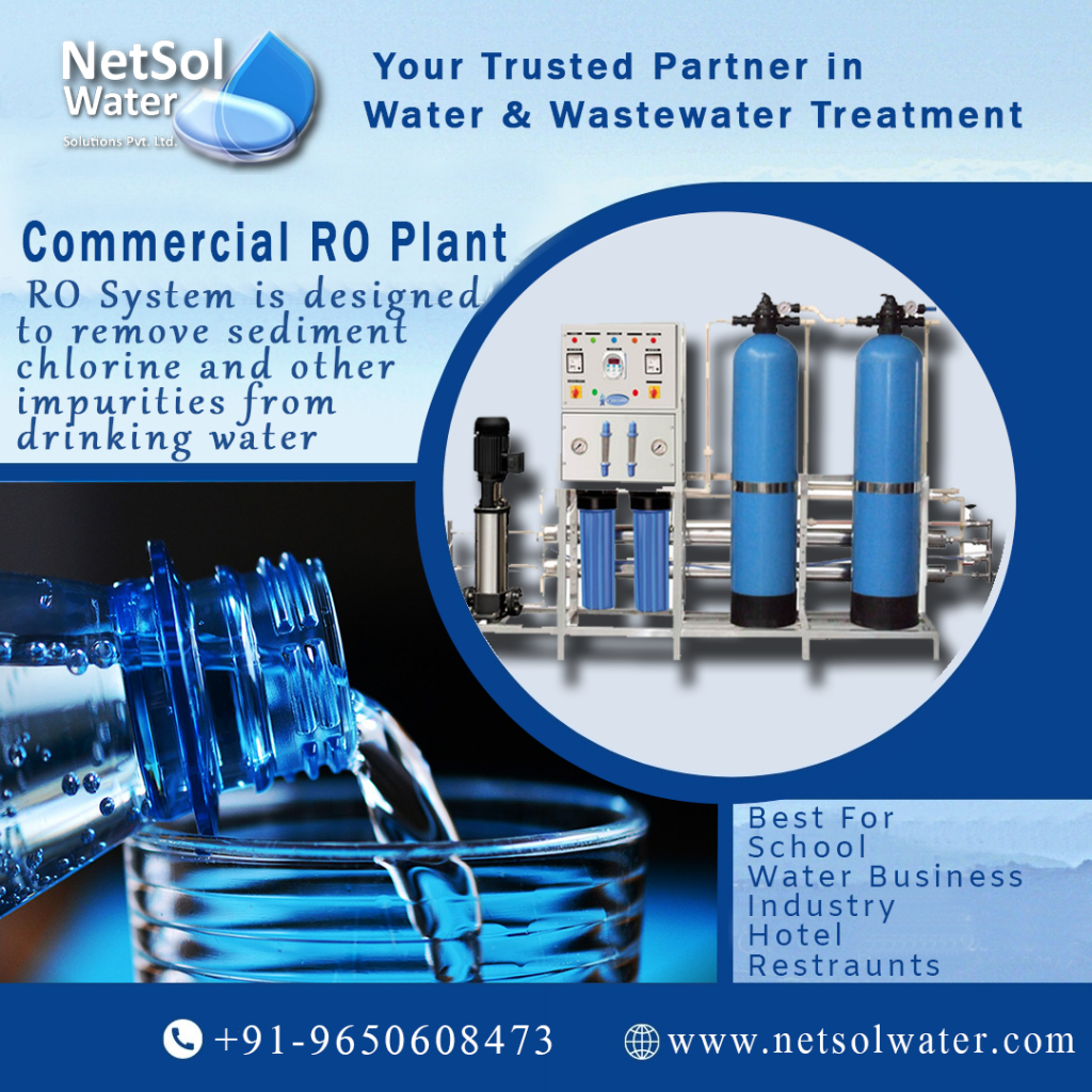 Commercial RO plant Manufacturer in India