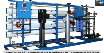 Installation of Commercial RO Membrane In Commercial RO Plant