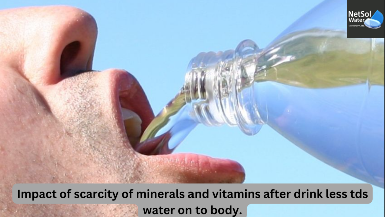 How Drinking Less TDS Water Impact The Scarcity Of Minerals And Vitamins In Our Body? Write The Case Study With Data In Details?