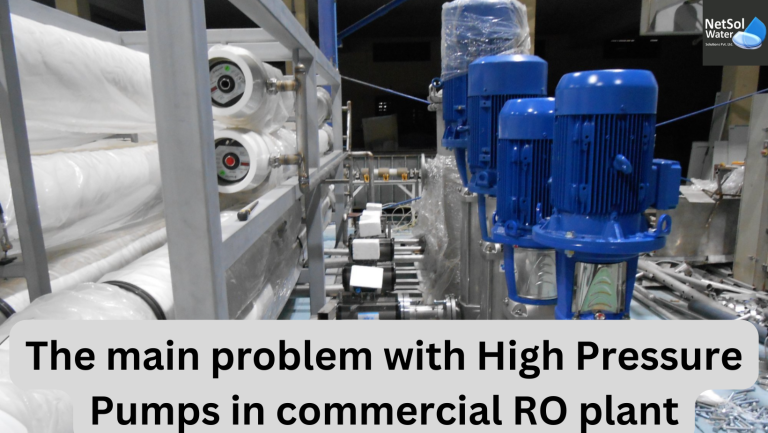 What is the main problem with High Pressure Pumps in commercial RO plant? How to design the high pressure pumps for commercial RO plant?