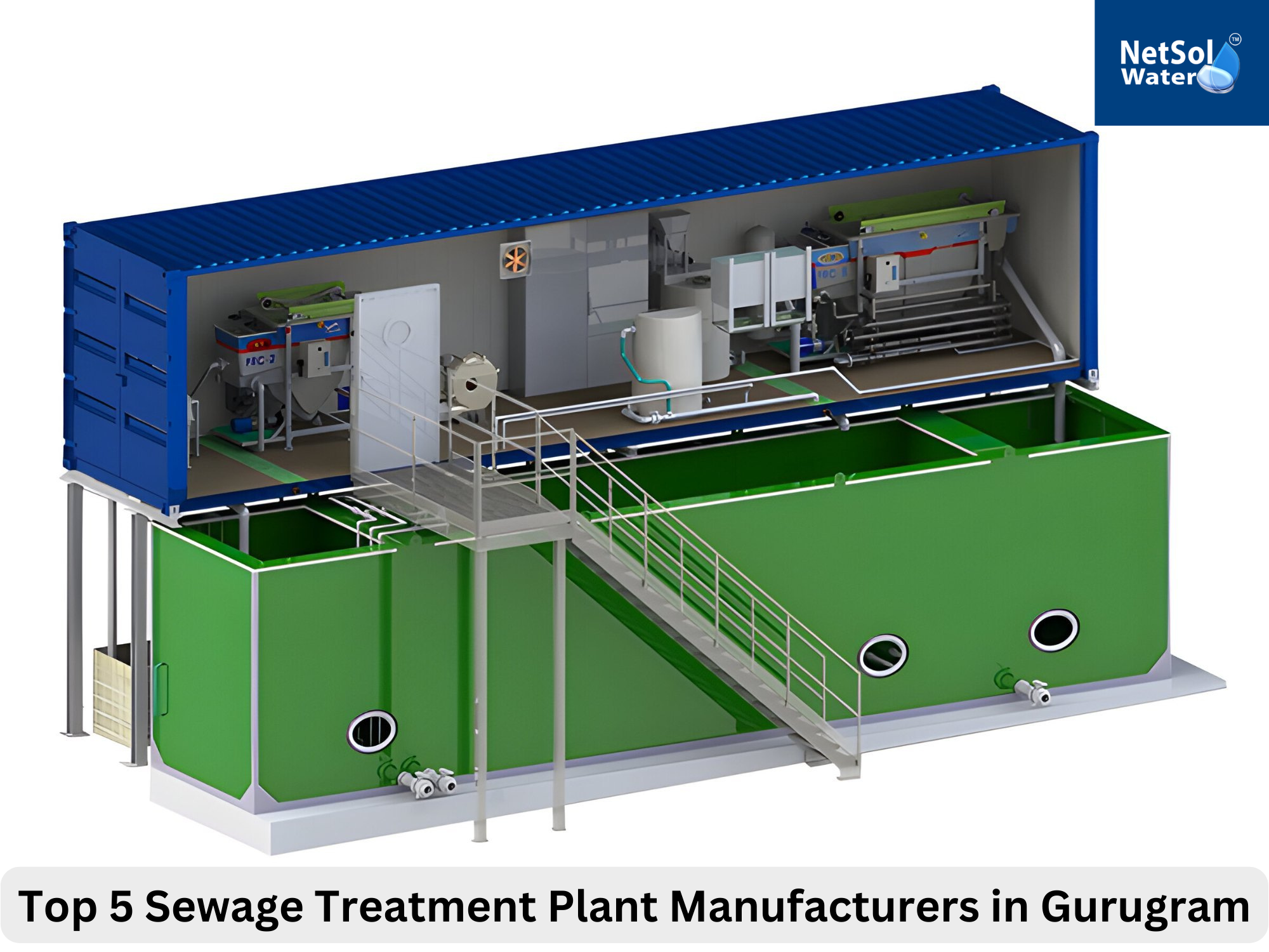 Top 5 Sewage Treatment Plant Manufacturers In Gurgaon