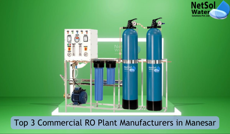 Top 3 Commercial RO Plant Manufacturers in Manesar