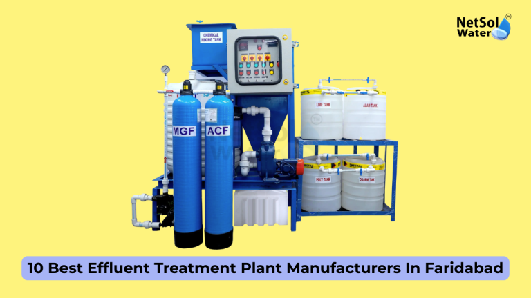 10 Best Effluent Treatment Plant Manufacturers In Faridabad