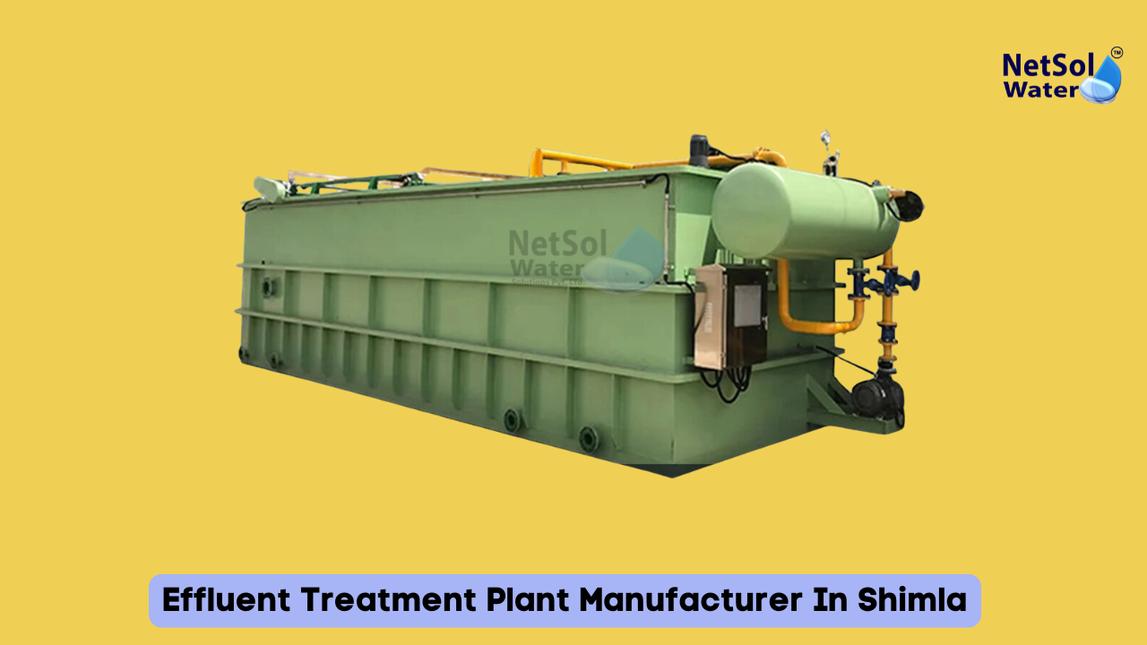 Effluent Treatment Plant Manufacturer In Shimla