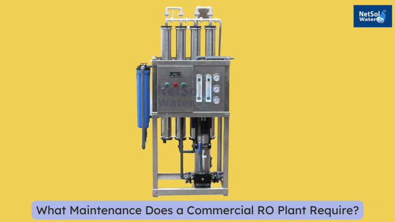 What Maintenance Does a Commercial RO Plant Require?