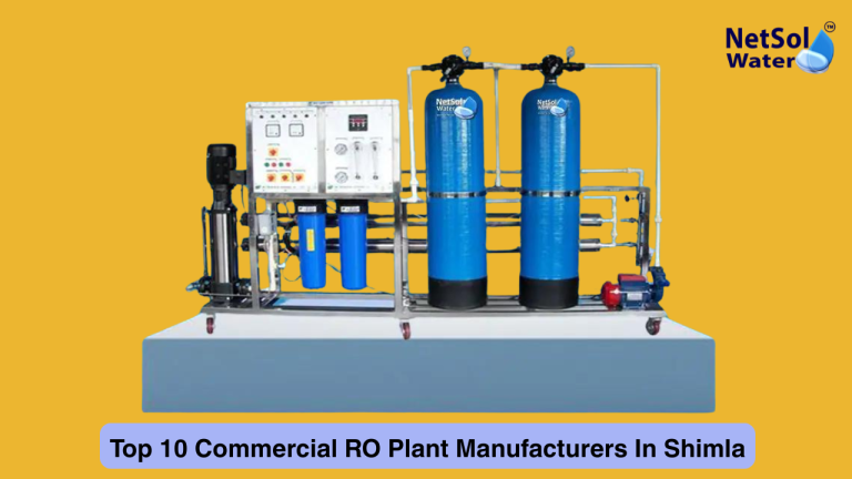 Top 10 Commercial RO Plant Manufacturers In Shimla