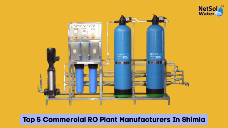 Top 5 Commercial RO Plant Manufacturers In Shimla