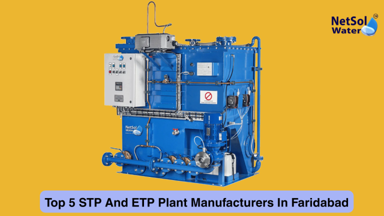 Top 5 STP And ETP Plant Manufacturers In Faridabad
