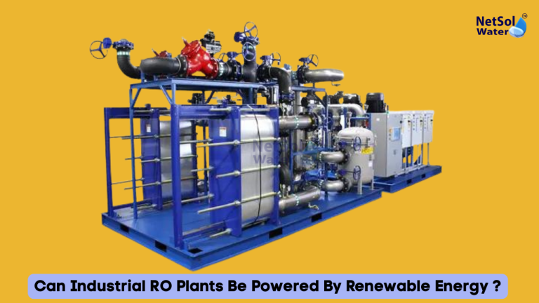 Can Industrial RO Plants Be Powered By Renewable Energy ?