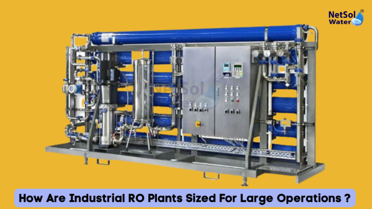 How Are Industrial RO Plants Sized For Large Operations ?