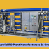 Top 10 Industrial RO Plant Manufacturers In Greater Noida