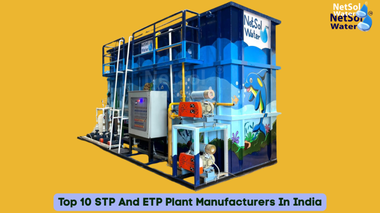 Top 10 STP And ETP Plant Manufacturers In India