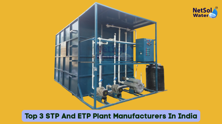 Top 3 STP And ETP Plant Manufacturers In India