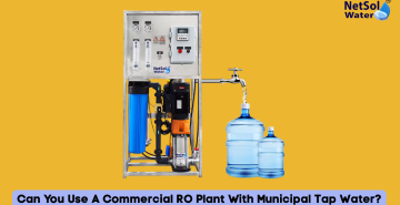 Can You Use A Commercial RO Plant With Municipal Tap Water?