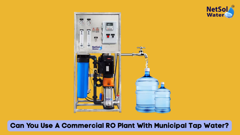 Can You Use A Commercial RO Plant With Municipal Tap Water?