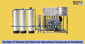 Modular RO Plants For Educational Campuses In Faridabad