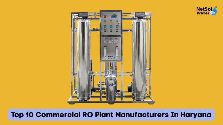 Top 10 Commercial RO Plant Manufacturers In Haryana