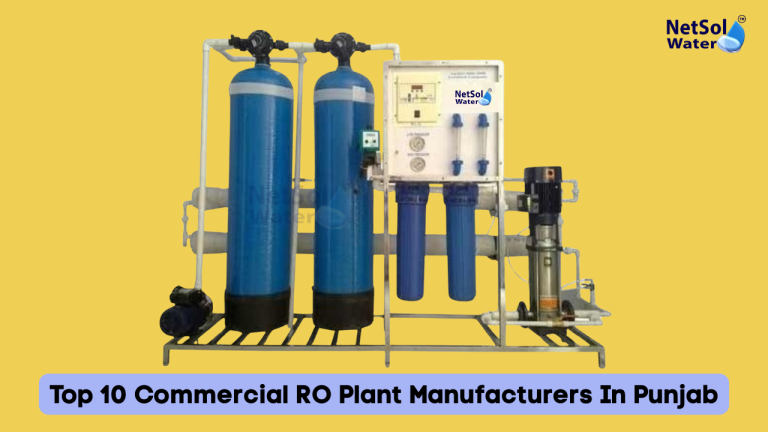 Top 10 Commercial RO Plant Manufacturers In Punjab