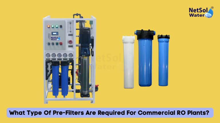 What Type Of Pre-Filters Are Required For Commercial RO Plants?