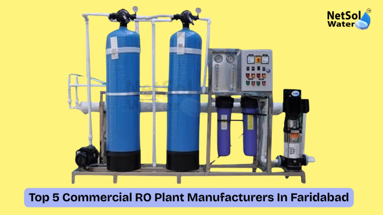 Top 5 Commercial RO Plant Manufacturers In Faridabad
