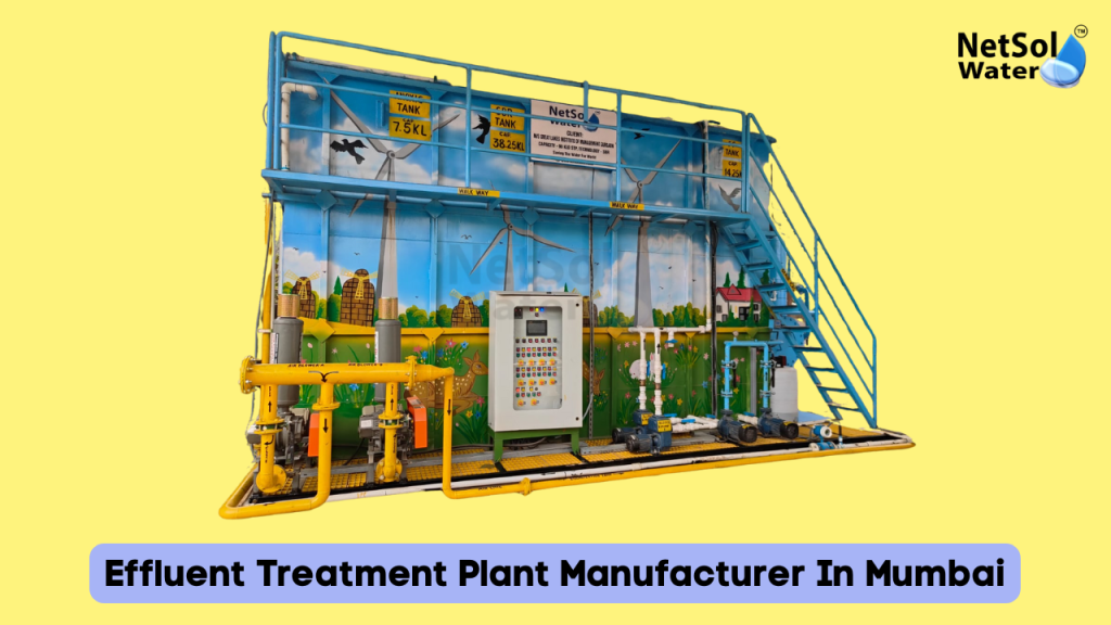 Effluent Treatment Plant Manufacturer In Mumbai