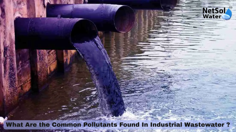 What Are the Common Pollutants Found in Industrial Wastewater ?